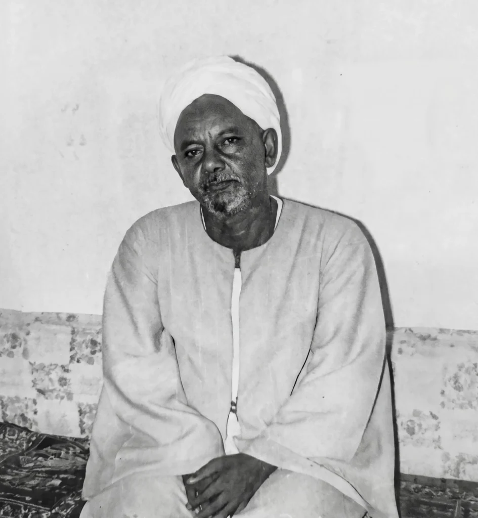 الشيخ ماهر في شبابه